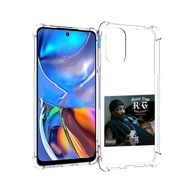 

Чехол MyPads Snoop Dogg R&G (RHYTHM & GANGSTA) для Motorola Moto E32, Прозрачный, Tocco