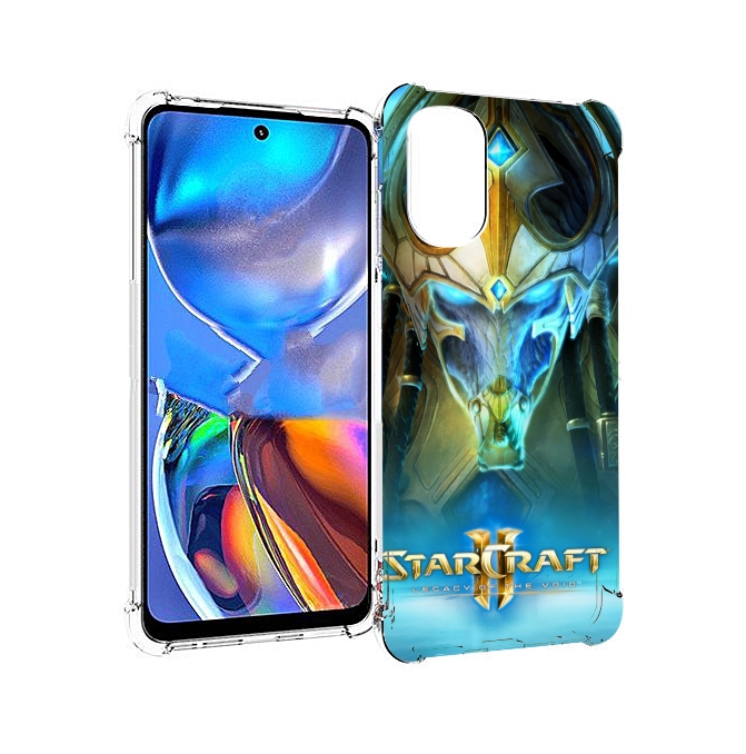 

Чехол MyPads StarCraft II Legacy of the Void для Motorola Moto E32, Прозрачный, Tocco