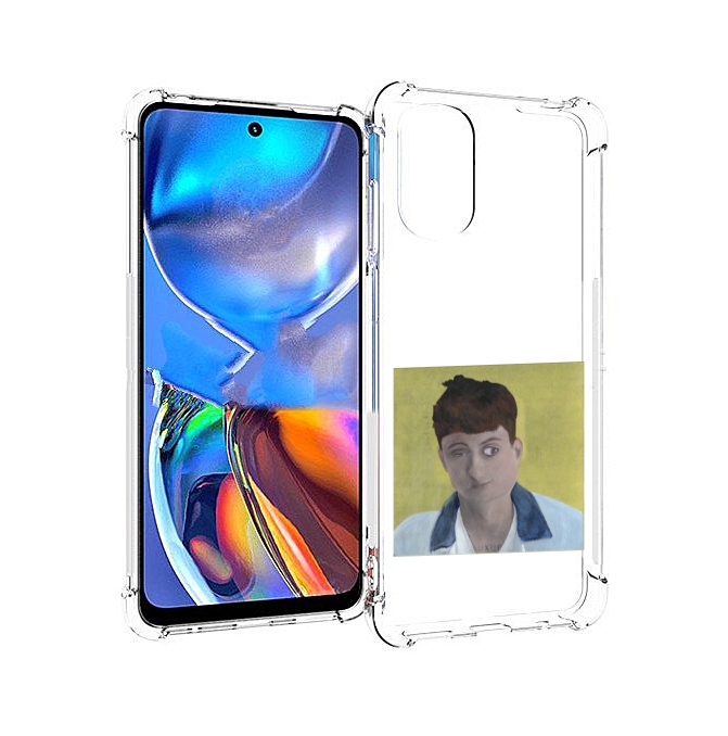 

Чехол MyPads Stay Ugly Boulevard Depo для Motorola Moto E32, Прозрачный, Tocco