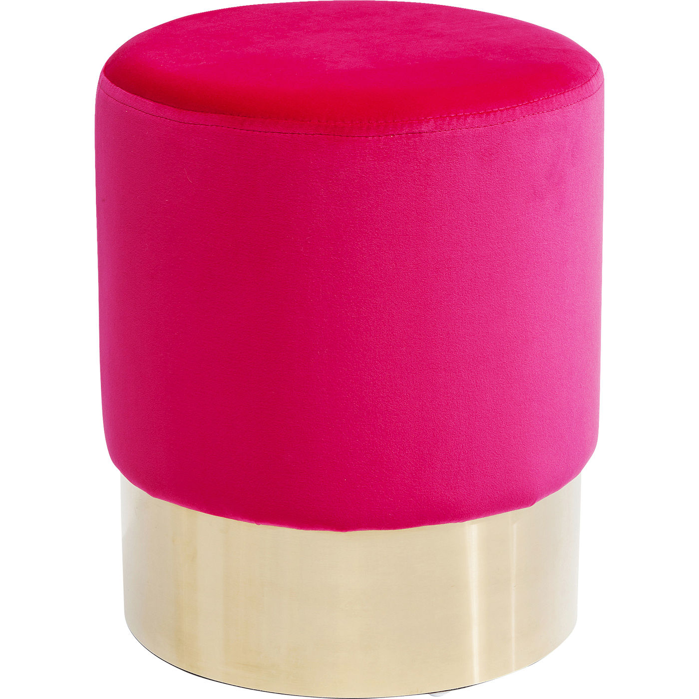 Пуф KARE Design Cherry 35х35х42 pink brass