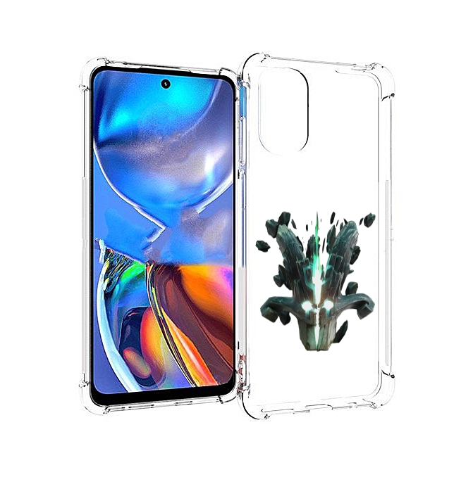 

Чехол MyPads dota 2 juggernaut для Motorola Moto E32, Прозрачный, Tocco