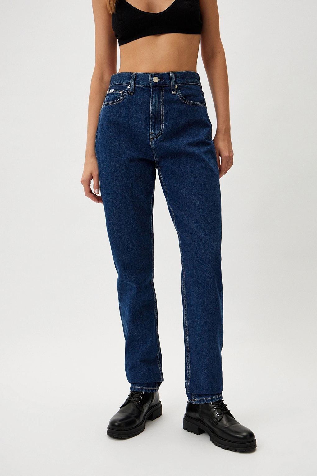 

Джинсы женские Calvin Klein Jeans J20J222748 синие 29, Синий, J20J222748