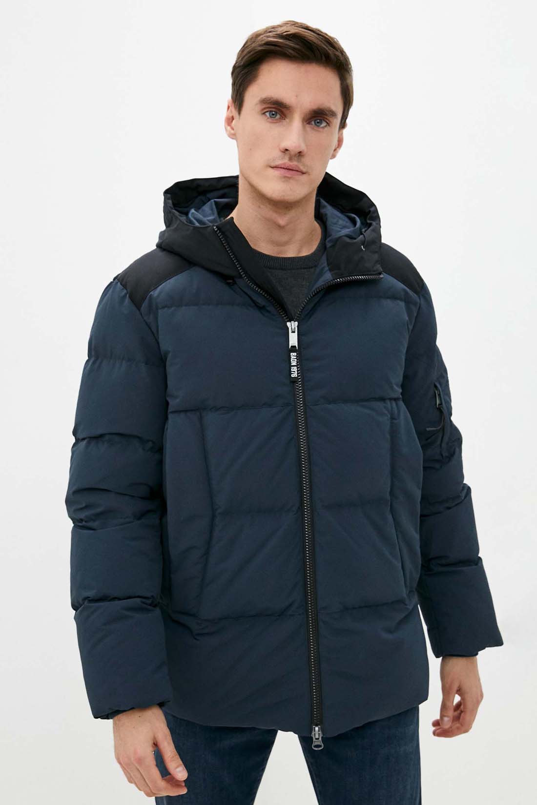 

Пуховик мужской Baon B501503 синий XXL, B501503