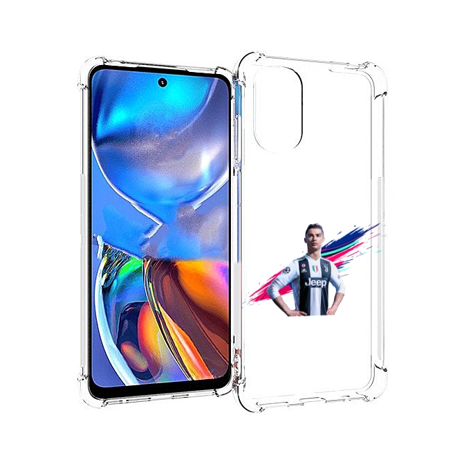 

Чехол MyPads fifa-Криштиану-Роналду мужской для Motorola Moto E32, Прозрачный, Tocco