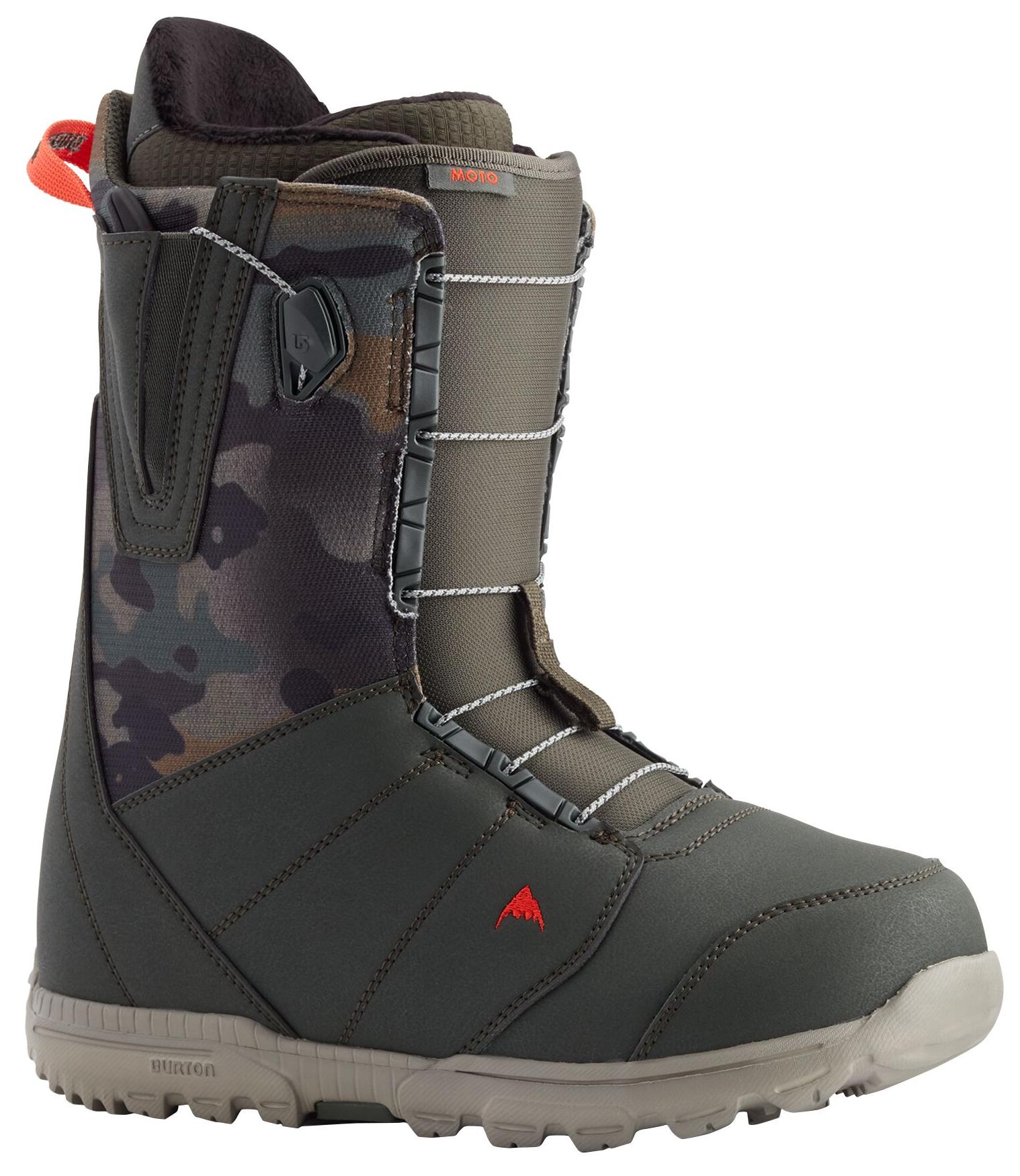 фото Ботинки для сноуборда burton 2020-21 moto dark green/camo (us:13)