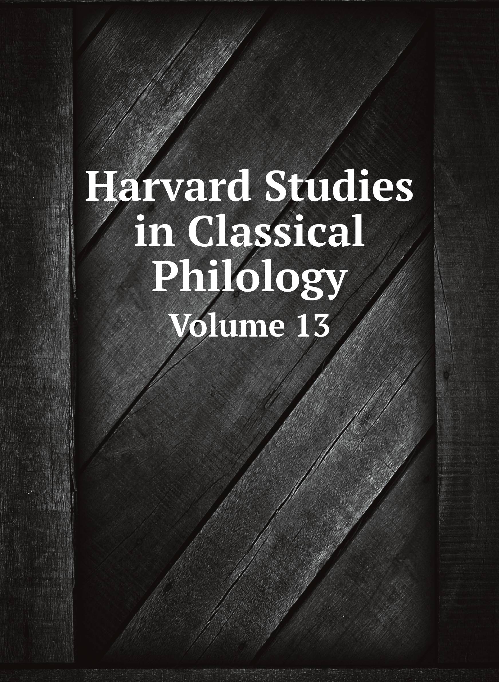 

Harvard Studies in Classical Philology