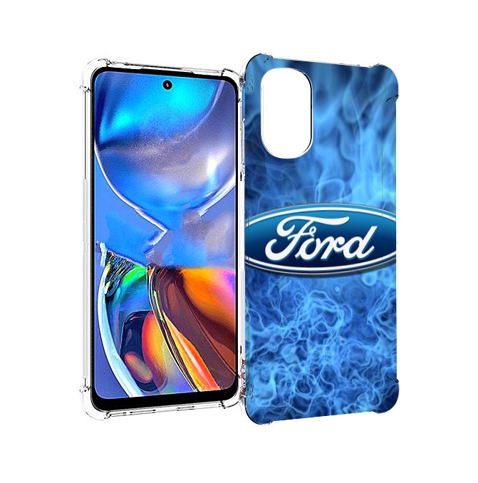 

Чехол MyPads ford-форд-22 м для Motorola Moto E32, Прозрачный, Tocco