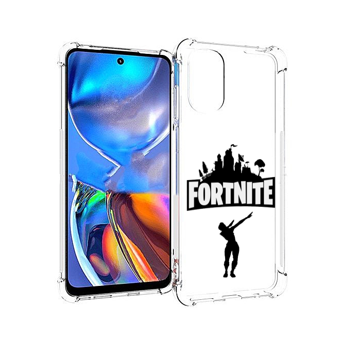 

Чехол MyPads fortnite-2 для Motorola Moto E32, Прозрачный, Tocco
