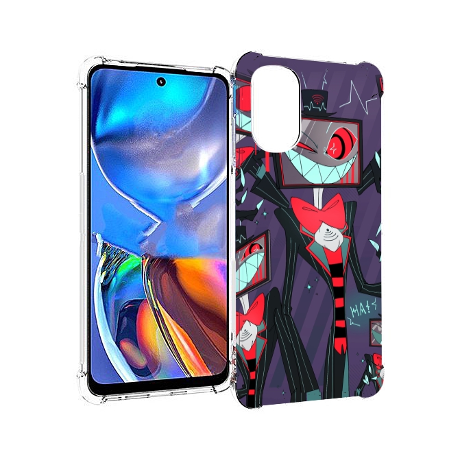 Чехол MyPads hazbin hotel для Motorola Moto E32