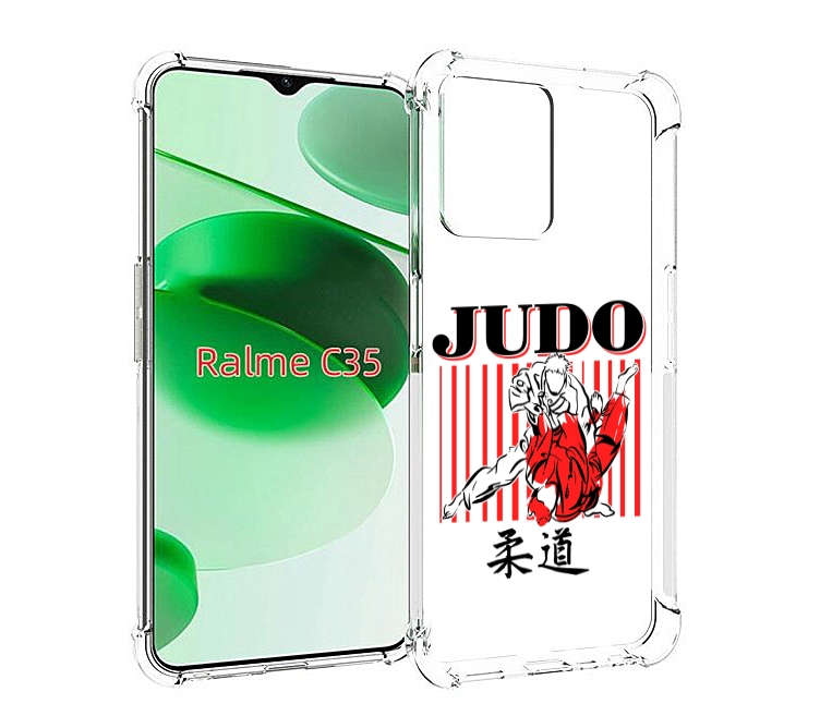 

Чехол MyPads Дзюдо для Realme C35 / Narzo 50A Prime, Прозрачный, Tocco