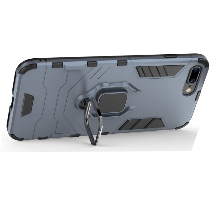 фото Противоударный чехол с кольцом panther case для iphone 7 plus / 8 plus (417896899) black panther