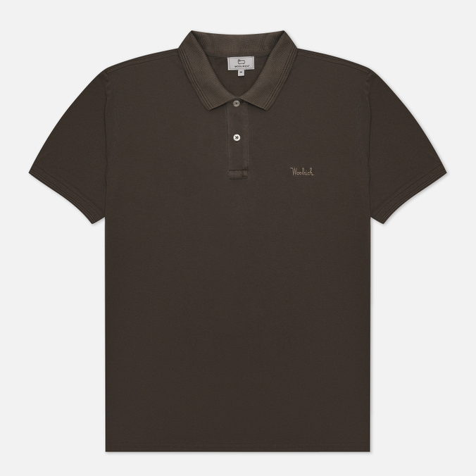 

Мужское поло Woolrich Mackinack оливковый, Размер L, Зеленый, Mackinack