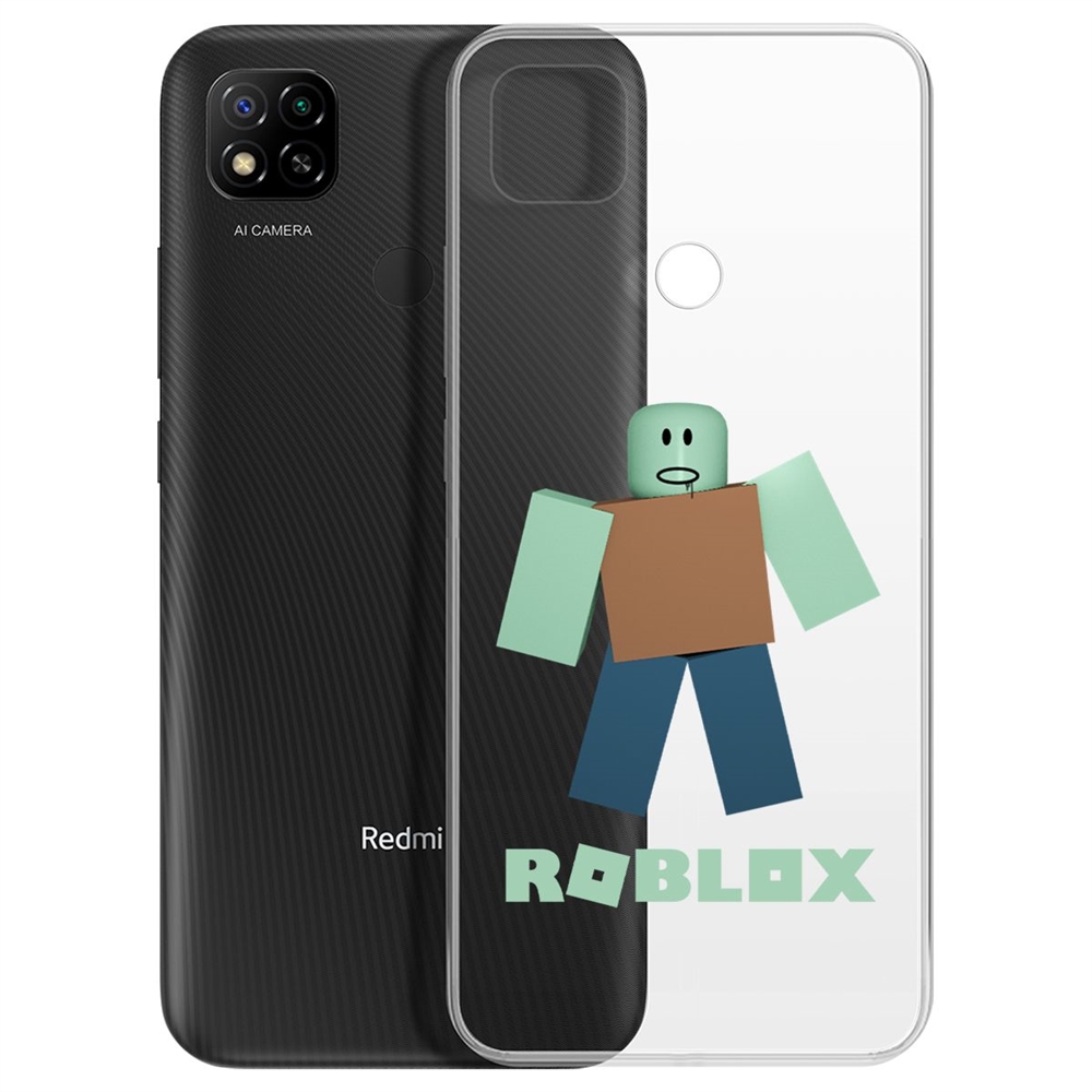 

Чехол-накладка Roblox-Зомби для Xiaomi Redmi 9C, Прозрачный
