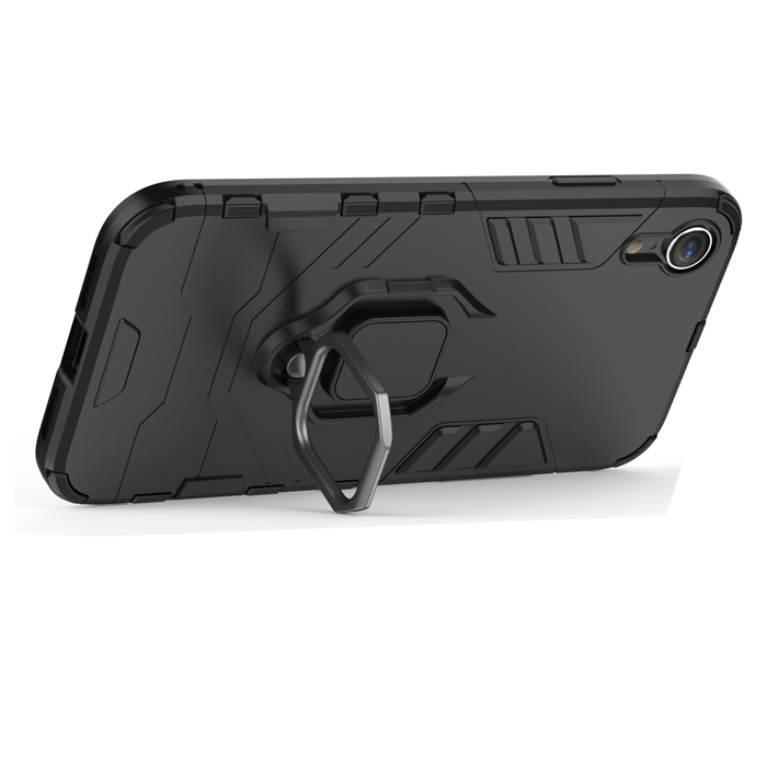 фото Противоударный чехол с кольцом panther case для iphone xr (417900683) black panther