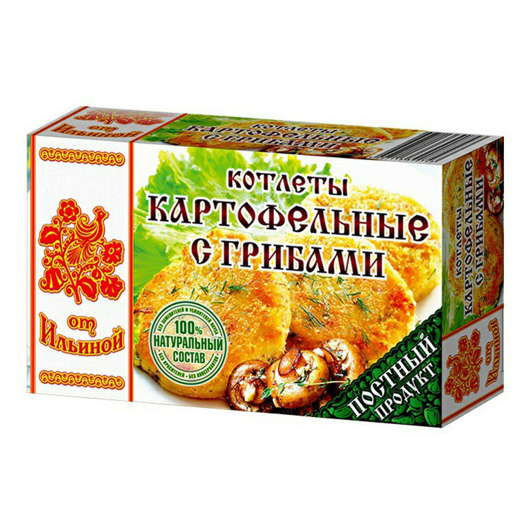 

Котлеты От Ильиной картофель-грибы 300 г