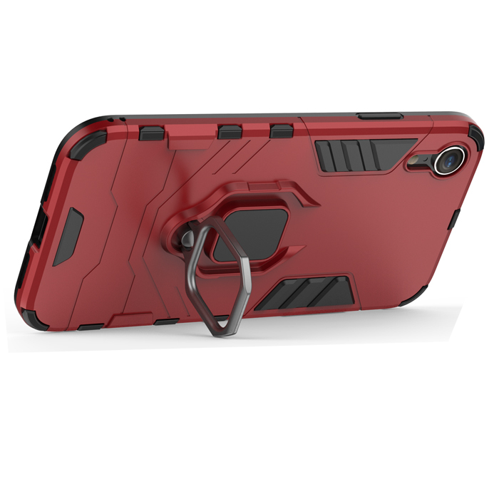 фото Противоударный чехол с кольцом panther case для iphone xr (417900684) black panther