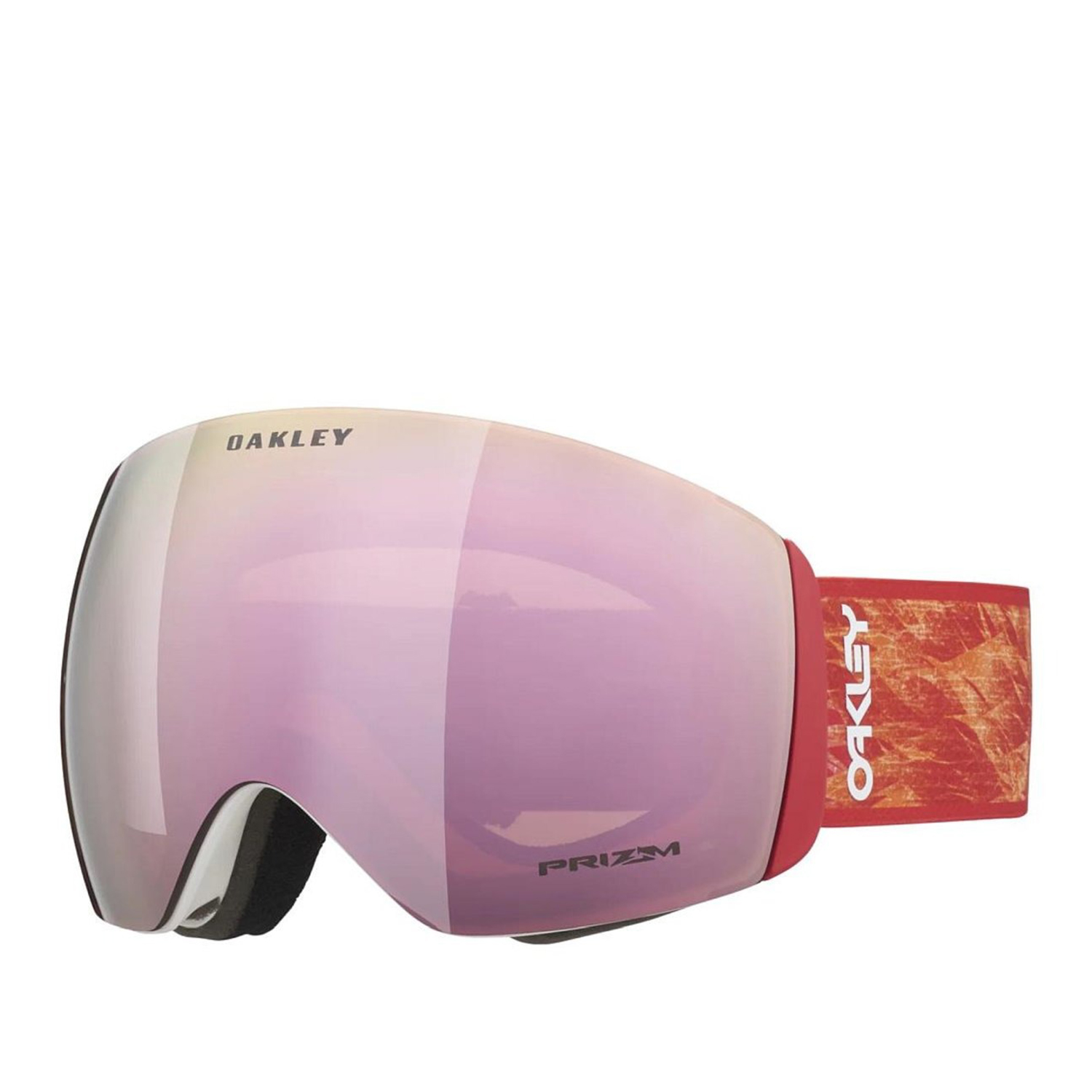 фото Очки горнолыжные oakley flight deck red blaze/prizm rose gold iridium s3 (us:l)