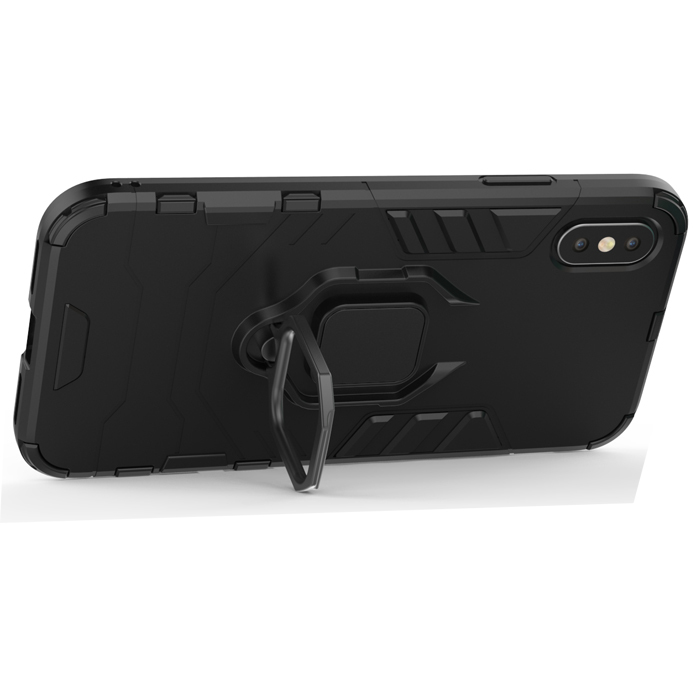 фото Противоударный чехол с кольцом panther case для iphone x / xs (417901724) black panther