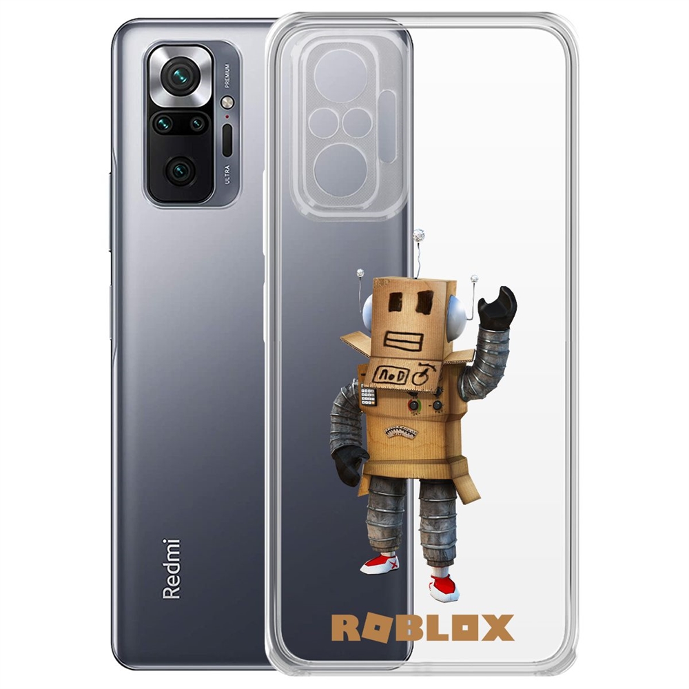 Чехол-накладка Roblox-Мистер Робот для Xiaomi Redmi Note 10 Pro