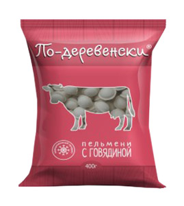

Пельмени По-деревенски с говядиной 400 г
