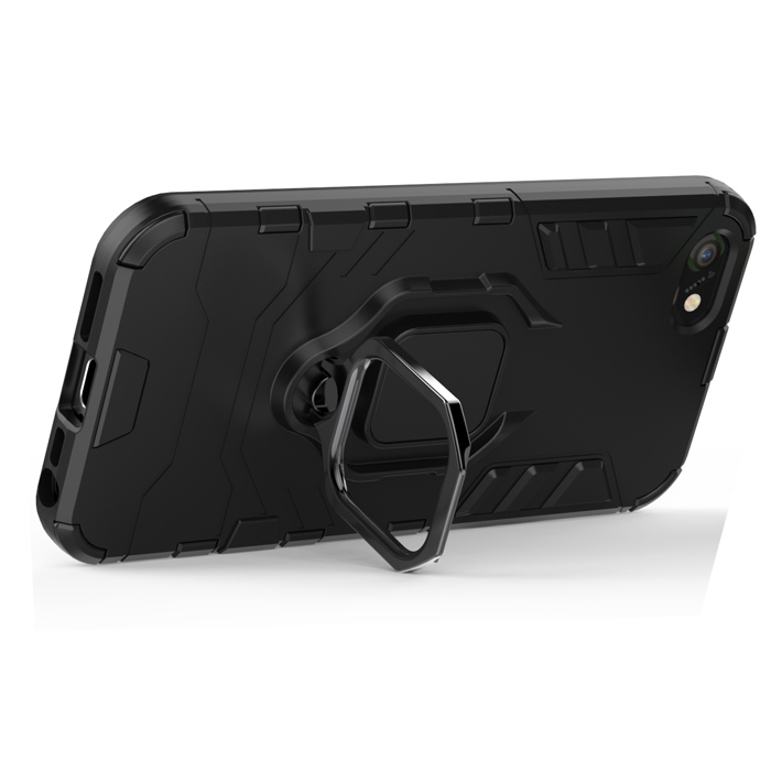 фото Противоударный чехол с кольцом panther case для iphone 5 / 5s / se (417907369) black panther