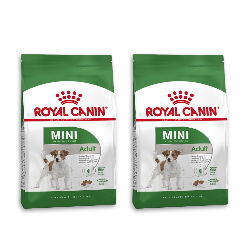 фото Сухой корм для собак royal canin mini adult , домашняя птица, 2шт по 4кг