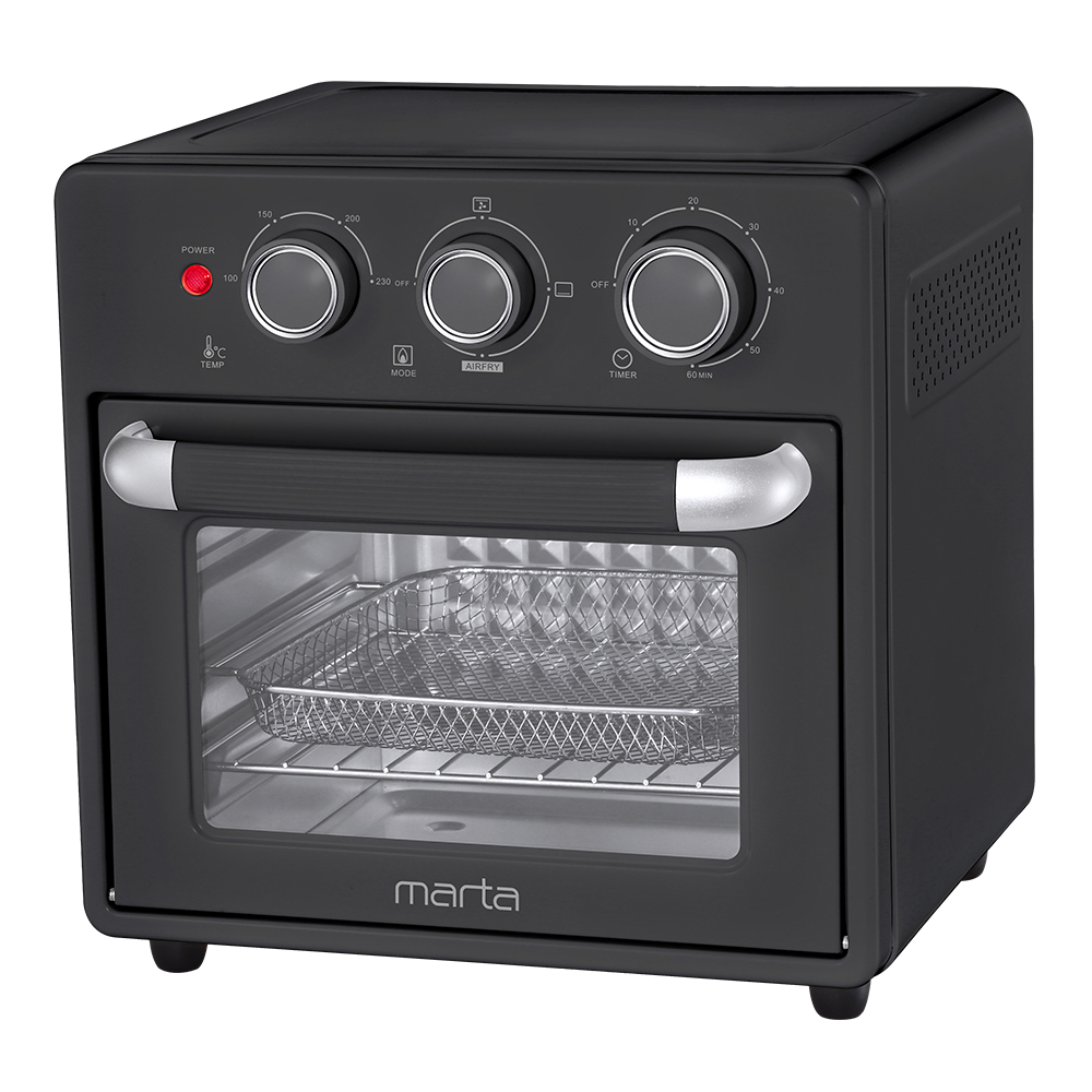 

Мини-печь Marta MT-EO4296A черная, MT-EO4296A