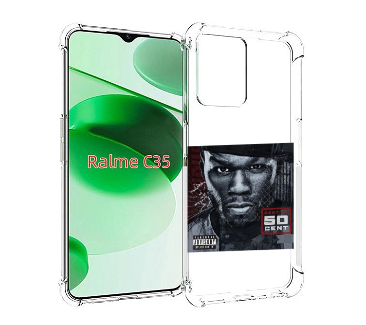 

Чехол MyPads 50 Cent - Best Of для Realme C35 / Narzo 50A Prime, Прозрачный, Tocco