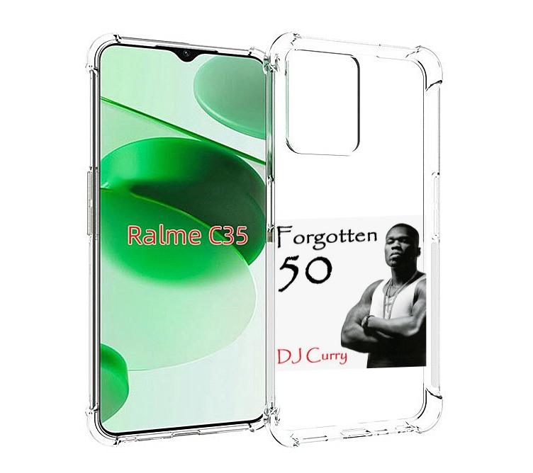 

Чехол MyPads 50 Cent - Forgotten 50 для Realme C35 / Narzo 50A Prime, Прозрачный, Tocco