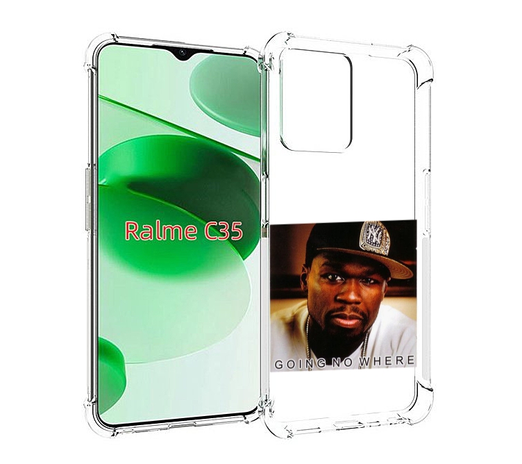 

Чехол MyPads 50 Cent - Going No Where для Realme C35 / Narzo 50A Prime, Прозрачный, Tocco