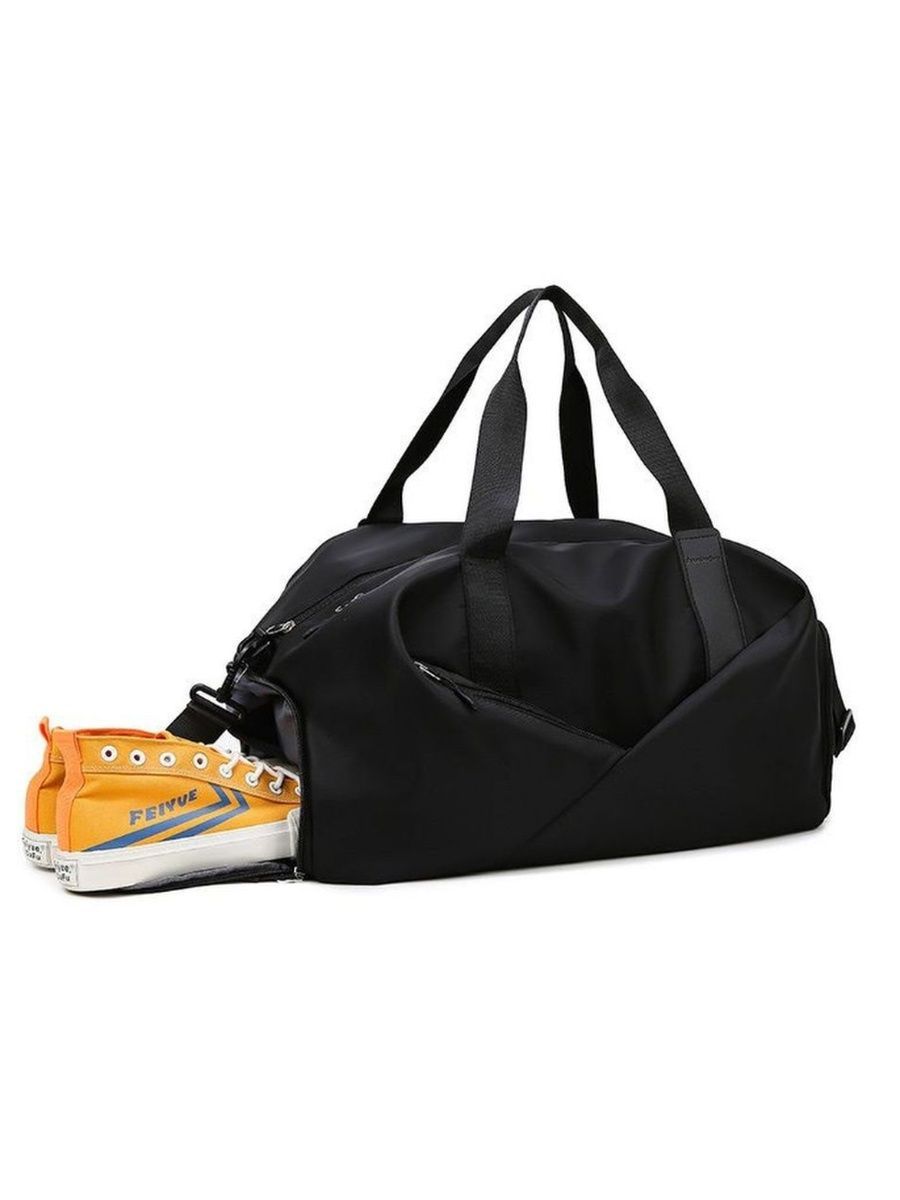 Сумка спортивная унисекс Торговая Федерация, черная