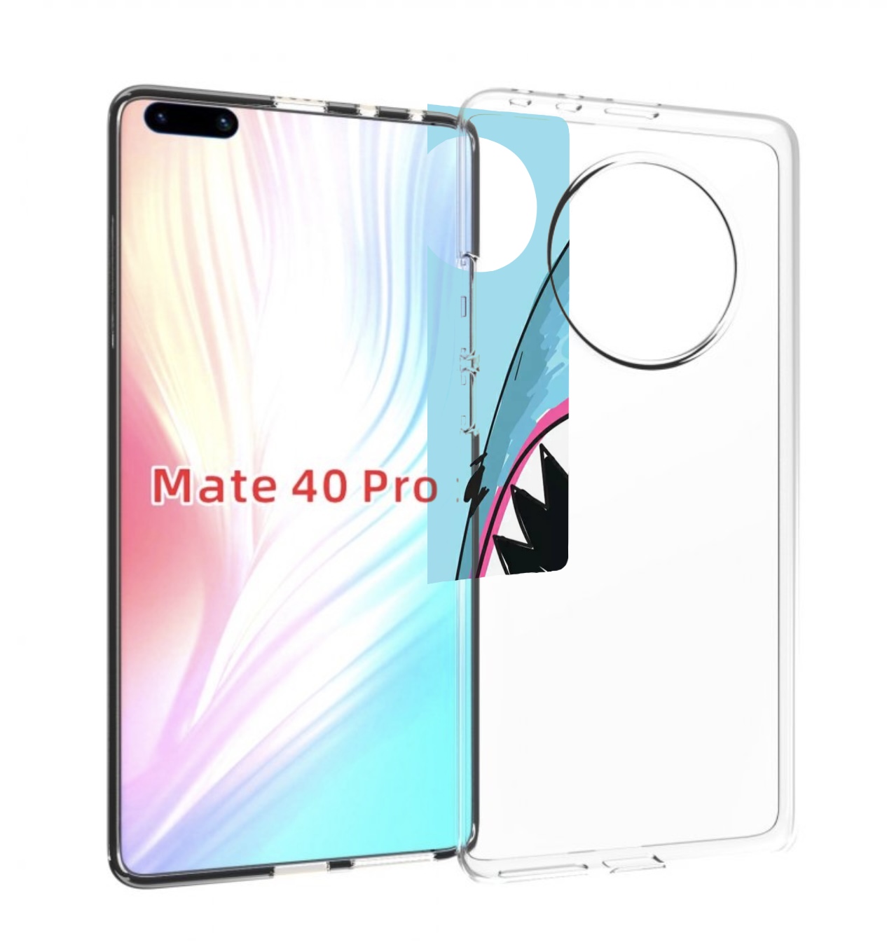 

Чехол MyPads внутри меня для Huawei Mate 40 Pro (NOH-NX9), Прозрачный, Tocco