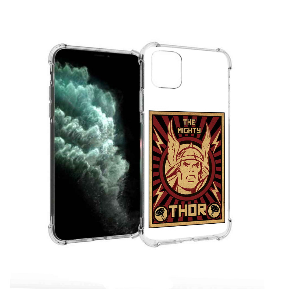 

Чехол MyPads Tocco для Apple iPhone 11 Pro Max тор лицо (PT142698.615.646), Прозрачный, Tocco