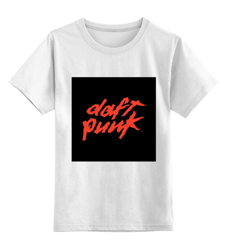 

Детская футболка классическая Printio Daft punk, р. 116, Белый, 0000000681716