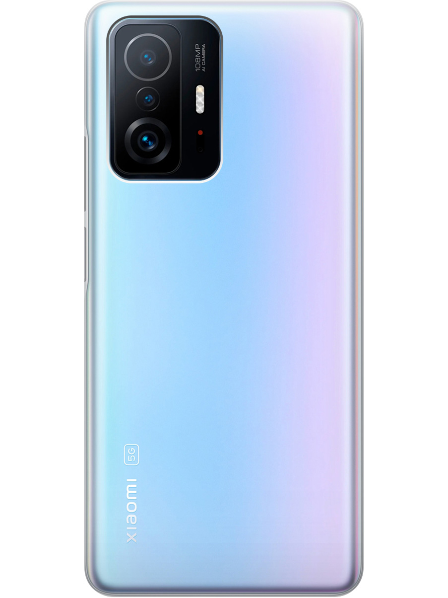 

Силиконовый чехол на Xiaomi 11T/11T Pro прозрачный, 732395231