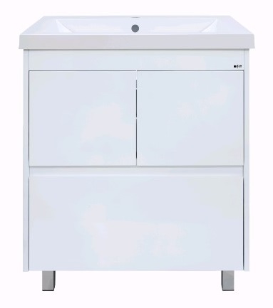 

Misty Тумба с раковиной Misty Алиса 58 белая эмаль, 1 ящик