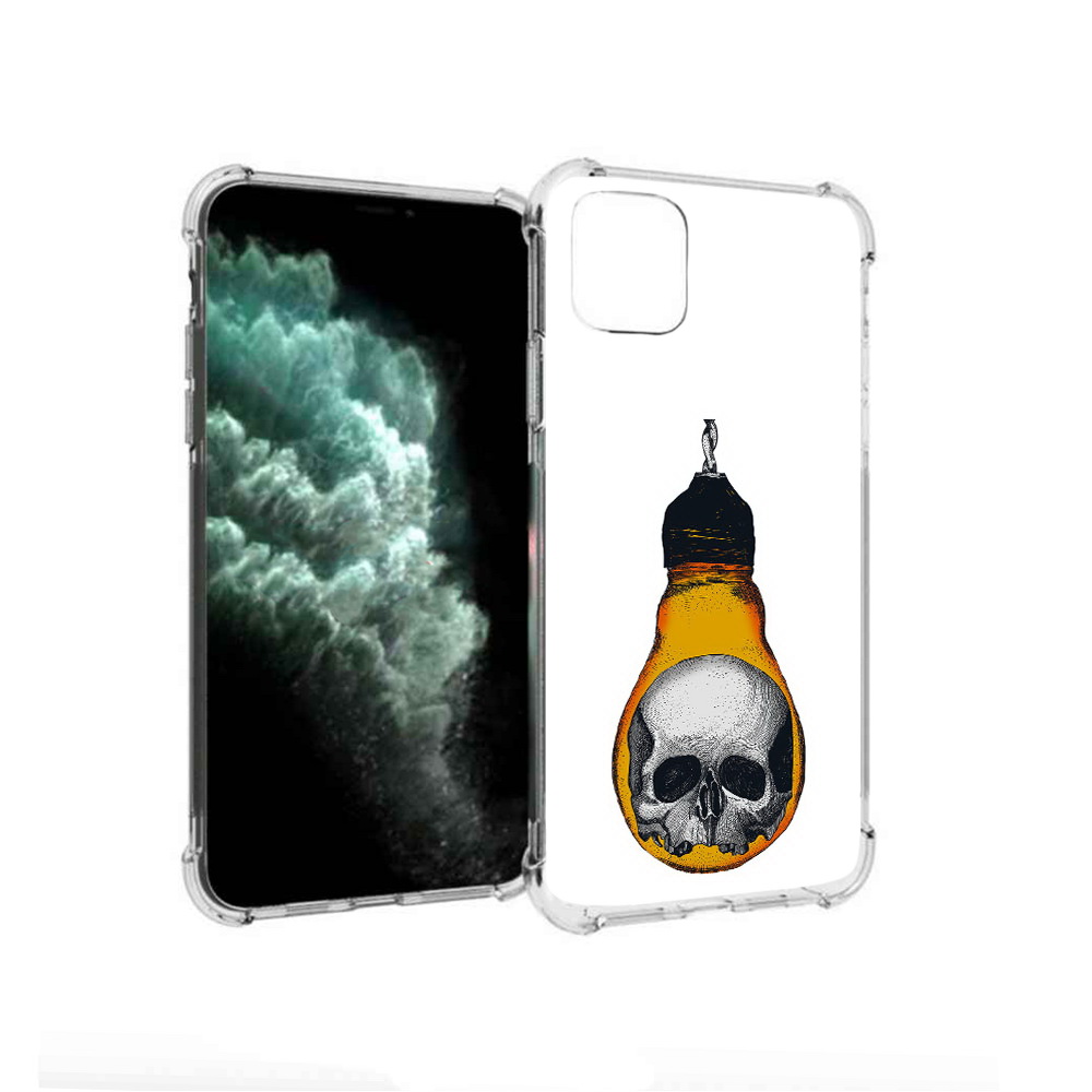 Чехол MyPads Tocco для Apple iPhone 11 Pro Max череп в лампочке (PT142698.615.676)