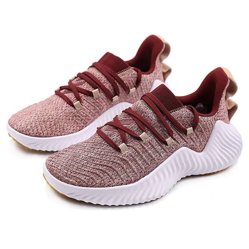 фото Кроссовки женские adidas alphabounce бордовые 37 ru