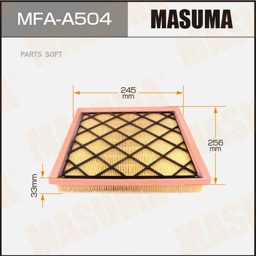 MASUMA MFAA504 Фильтр возд.CHEVROLET CRUZE 1.6, 1.8 09=