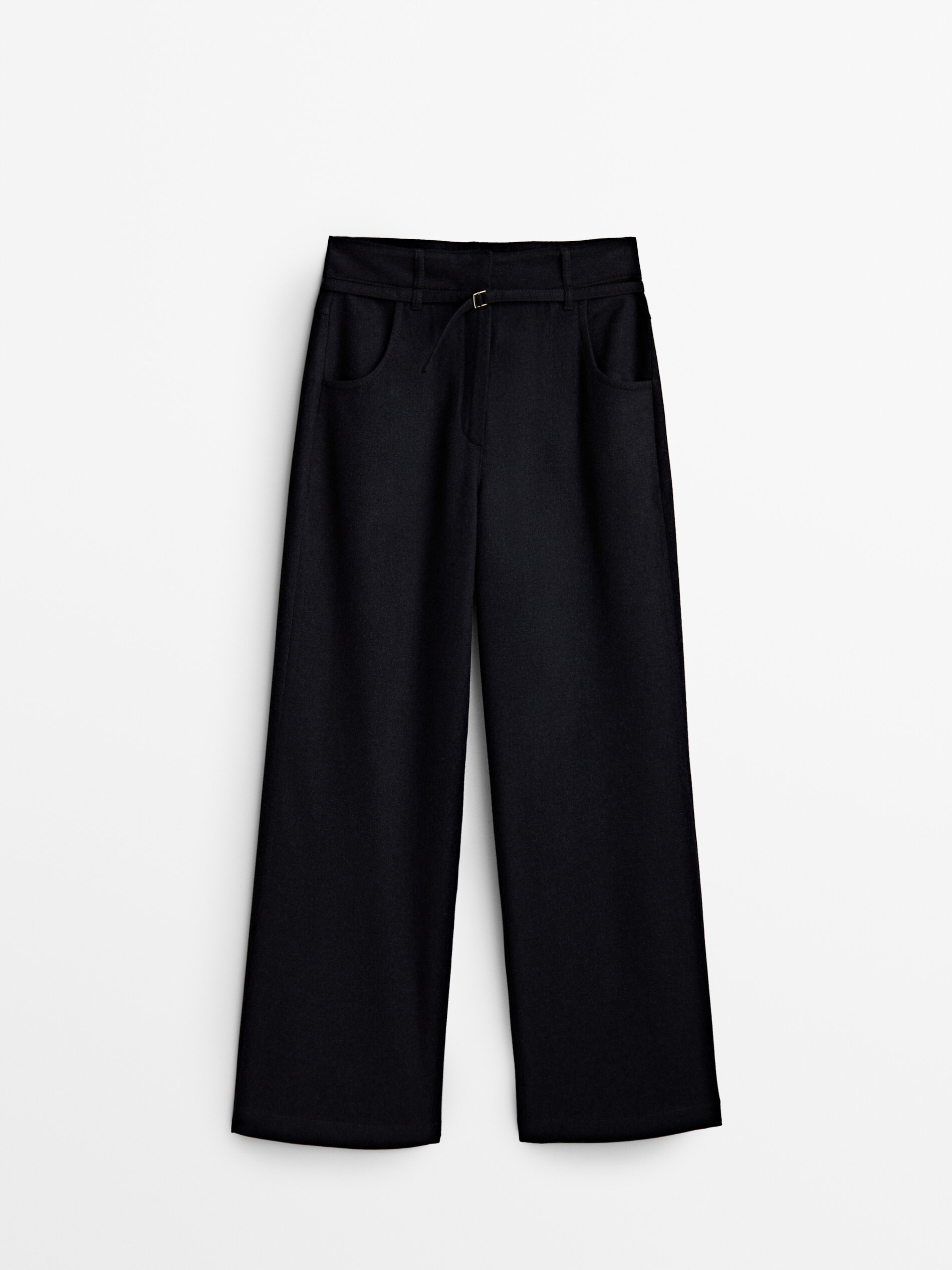 

Брюки женские Massimo Dutti 05011501920 черные 42, 05011501920