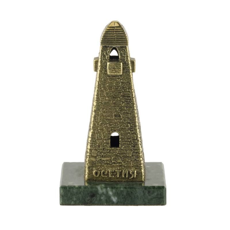 фото Статуэтка пятигорская бронза башня осетия на подставке 94466