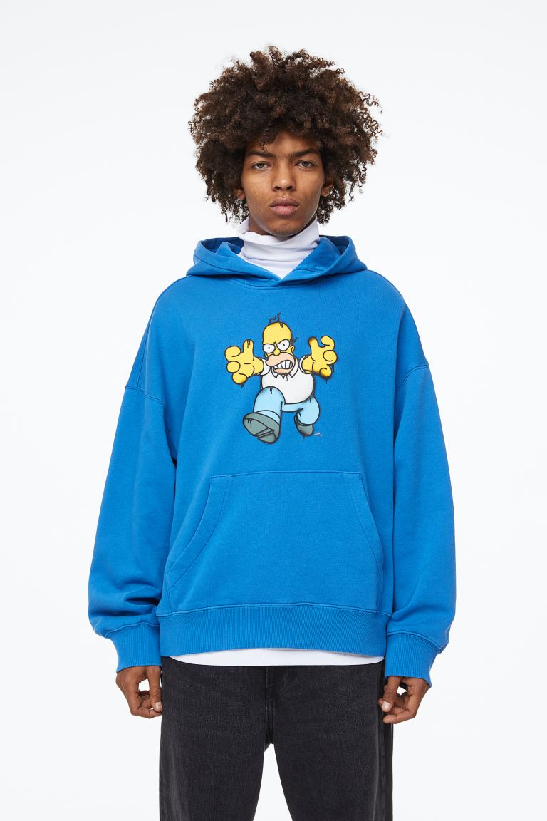 

Худи мужское H&M 1108738001 голубое S (доставка из-за рубежа), Голубой, 1108738001