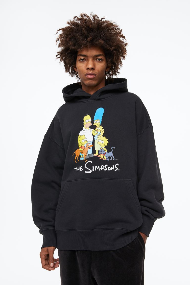 

Худи мужское H&M 1108739001 черное XL (доставка из-за рубежа), Черный, 1108739001