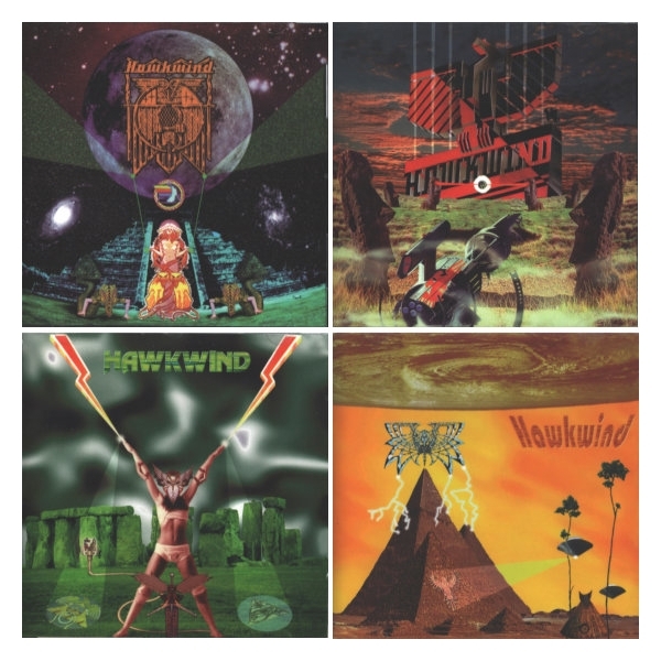 

Комплект / Hawkwind: 25 Years On, Volume 1-4 (1970-1994)(4CD)