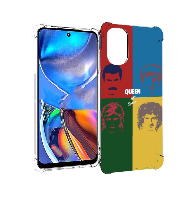 

Чехол MyPads hot space queen альбом для Motorola Moto E32, Прозрачный, Tocco