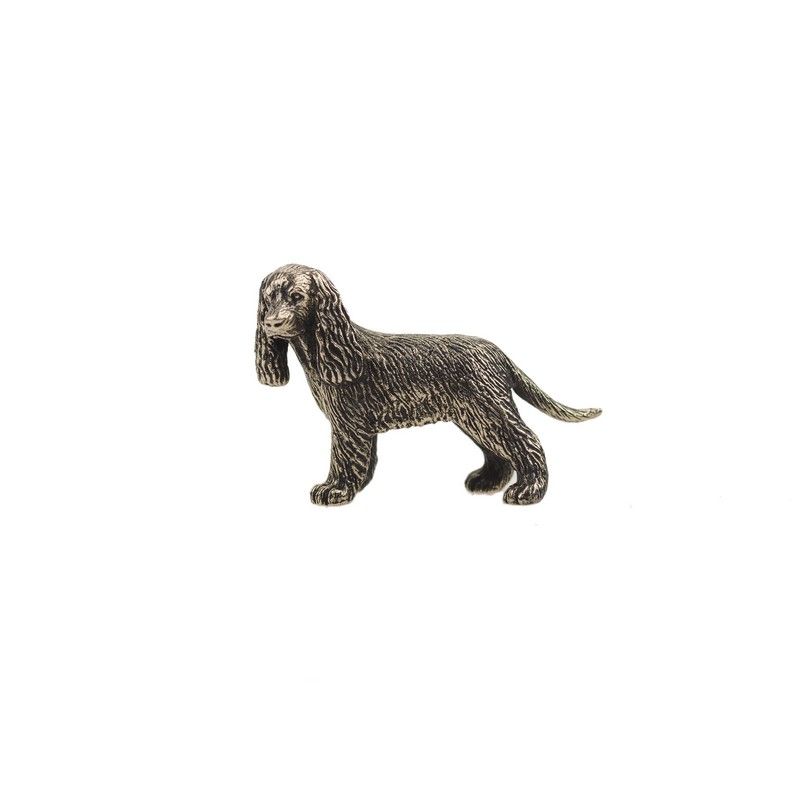 фото Статуэтка пятигорская бронза собака кокер-спаниель английский 11530
