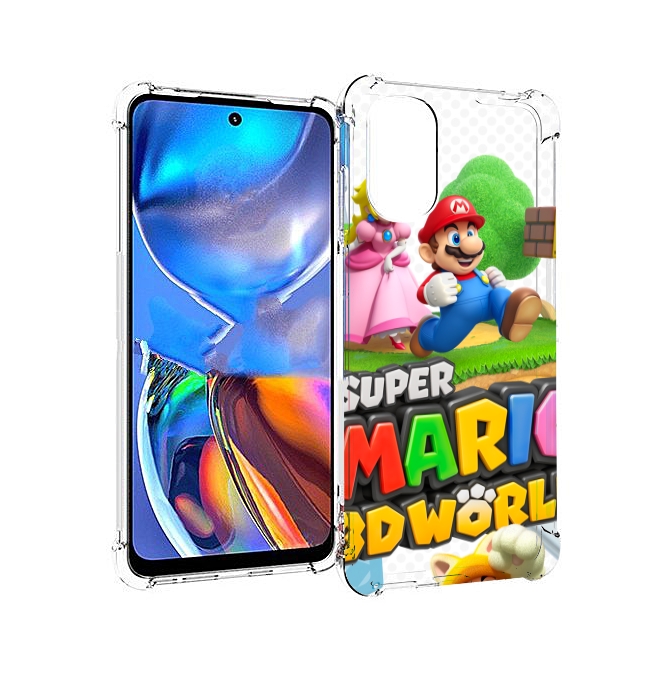 

Чехол MyPads Super Mario 3D World для Motorola Moto E32, Прозрачный, Tocco
