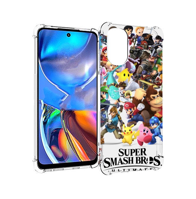 

Чехол MyPads Super Smash Bros для Motorola Moto E32, Прозрачный, Tocco