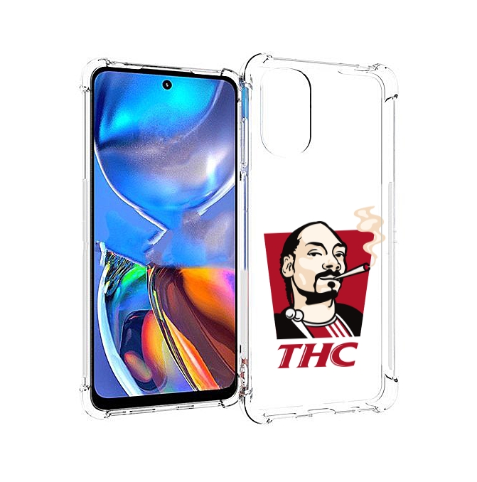 

Чехол MyPads THC для Motorola Moto E32, Прозрачный, Tocco