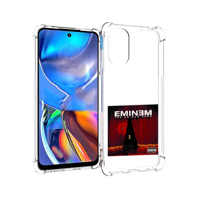 

Чехол MyPads THE EMINEM SHOW для Motorola Moto E32, Прозрачный, Tocco